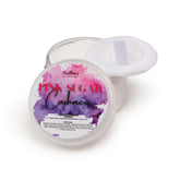 JerrBear’s Pink Sugar Cashmere dusting powder jar for daily moisture control and comfort.
