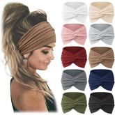 Bandas Jesries para cabello anchas en 10 colores para combinar con cualquier look diario