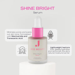 JESS BEAUTY Shine Bright centella asiática para tono uniforme en la piel.