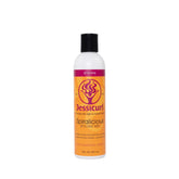 Jessicurl Spiralicious gel bottle illustrating defined curl hold.