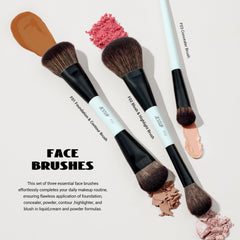Jessup concealer brush for targeted concealment and bright under-eyes.