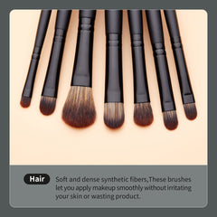 Jessup Eye Brushes Set crease brush for smooth lid shading