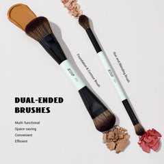 Jessup contour-angle brush designed to sculpt cheeks evenly.
