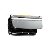 JEVONG Series 8 three-flex floating heads close-up capturing more hairs per pass.