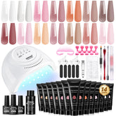 JEWHITENY 48W UV lamp shown for fast curing and salon-quality at home.