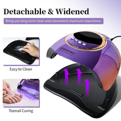 JEWHITENY Removable base design enables easy storage and cleaning after use.