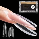 JEWHITENY sandwich nails dual forms case highlights compact kit for precision nail extensions