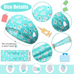 Bandana dental con botones de Jexine para evitar la presión en las orejas durante turnos.
