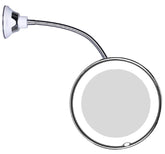 JiBen 12-inch flexible gooseneck mirror for hands-free grooming.