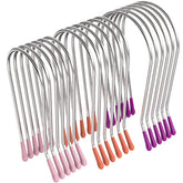 Jicoyin curler clips 0.75 inch close-up showing durable metal design for secure hold