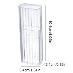 JIEDALIN compact cotton swab box keeps spaces tidy