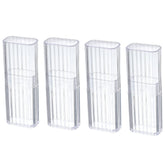 JIEDALIN cotton swab holder travel 4pc keeps items organized for on-the-go use