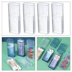 JIEDALIN transparent travel case suitable for makeup sponges and essentials