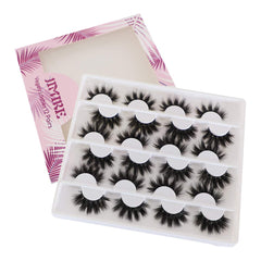 JIMIRE black cotton band lashes offer easy application and comfort
