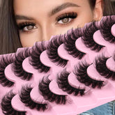JIMIRE D Curl faux mink lashes 20mm long for dramatic cat-eye and fullness