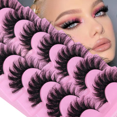 JIMIRE faux mink lashes pack front view for easy day-to-night glamour