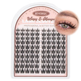 JIMIRE manga lash clusters in 8-14mm deliver a natural fairy look for daily wear