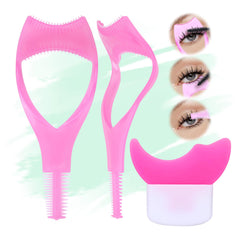 Jimire 3in1 mascara shield guards lashes for clean application.