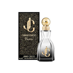 Jimmy Choo I Want Choo Forever spray action demonstrates easy application for evening events