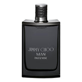 Jimmy Choo Man Intense bottle front view for a bold impression.