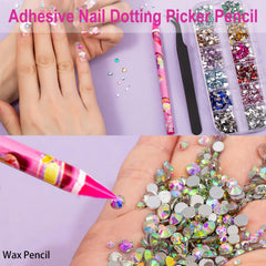 JINJINANV diamond art accessories suited for crafts and nails