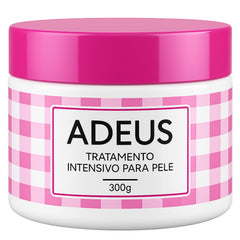 JINMAO Adeus Brazilian cream bottle front for daily hydration and smoother skin.