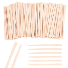 JIUHSHN eyebrow wax sticks with wooden 88mm tip for precise waxing