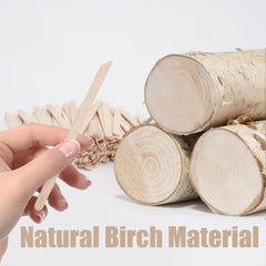 JIUHSHN lightweight sticks ideal for both salon and home waxing setups.
