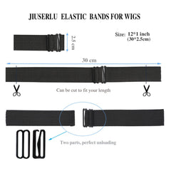 JIUSERLU detachable buckle wig band designed for quick resizing.