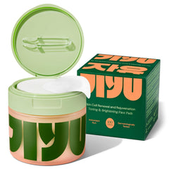 Two-pack JiYu pads on display, convenient for routine skincare.