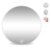 JJhxr 40X magnifying mirror close-up for precise details during makeup.