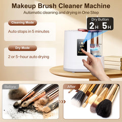 Jnconser Dual-direction cleaning drum shows thorough coverage for brushes.