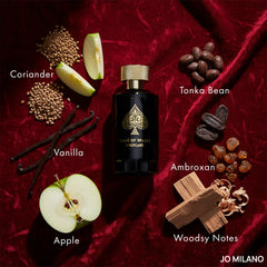 Jo Milano Game of Spades Wildcard bottle cap with spades-inspired detail