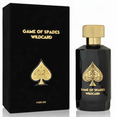 Jo Milano Game of Spades Wildcard bottle front view for a bold evening fragrance