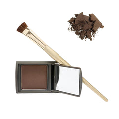 Joan Rivers Great Hair Day powder swatch closeup for color match and fuller look