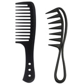 joaoxoko wide-tooth comb in classic black detangles curls gently and reduces snags