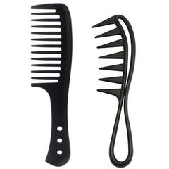 joaoxoko wide-tooth comb in classic black detangles curls gently and reduces snags
