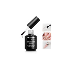 JODSONE 15ml nail glue gel bottle pour enables precise extension application