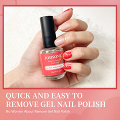 JODSONE acetone-free formula with light odor for safer nail care