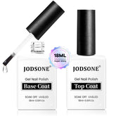 JODSONE basecoat 18ml bottle ready for durable nail adhesion.