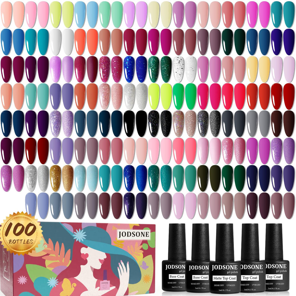 JODSONE gel nail polish starter box for convenient home manicures and DIY artistry