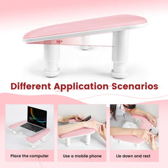 JODSONE PU pillow arm rest offers comfortable, easy-to-clean support.