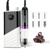 JODSONE nail drill front view with high-speed gel removal capability.