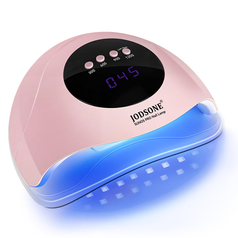 JODSONE Quick UV/LED nail lamp front view, compact and efficient for quick gel curing.