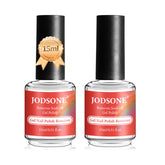 Botellas JODSONE de 15 ml para remover esmalte gel rápidamente.