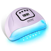 JODSONE U V LED Nail Lamp purple front view ideal for home use