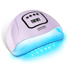 JODSONE U V LED Nail Lamp purple front view ideal for home use