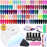 JODSONE gel nail polish kit with UV lamp for salon-quality at-home manicures.