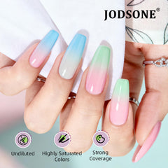 JODSONE gradiente de uñas para arte suave y francesas.