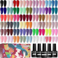 Set de gel para uñas JODSTONE con 60 piezas para manicura rápida.